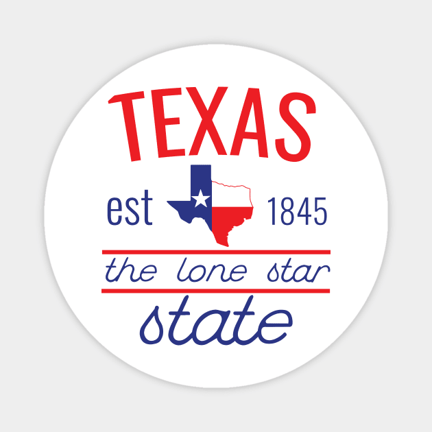 TEXAS v2 Magnet by HailDesign